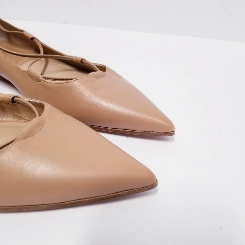 Michael‎ Kors Collection Kallie Leather Lace up flat